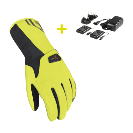 Macna Spark RTX Kit Motorcycle Gloves Yellow XL