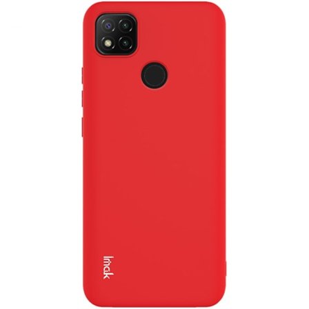 IMAK Xiaomi Redmi 9C Skal Skin Touch Röd