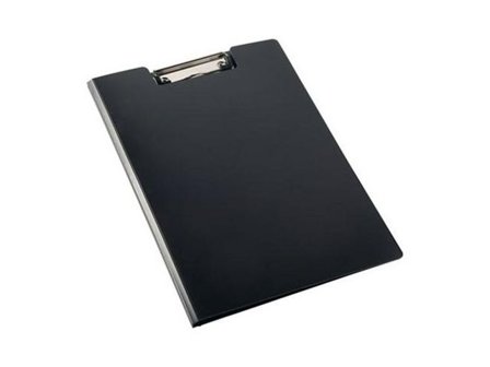 Skrivplatta med omslag A4 svart - Lyreco - Kontorsmaterial - Till skrivbordet - Skrivplattor