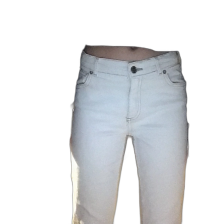 Vit/beige jeans mid waist/ Low Wait storlek 13-14/164