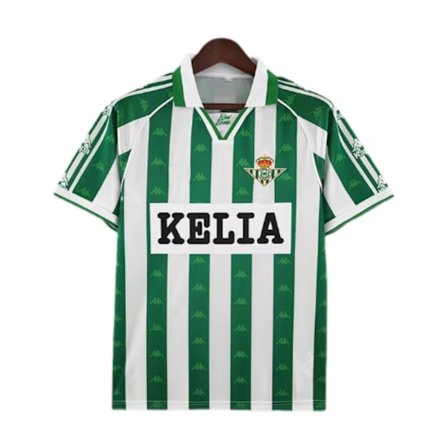1996-97 Real Betis Retro-fodboldtrøje til mænd, kortærmet