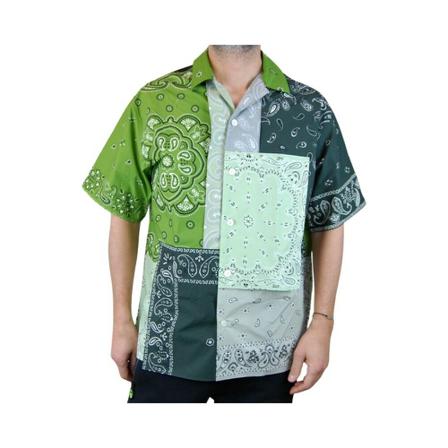 Kenzo Casual Shirts grön, Herr, Herr, Storlek: XL