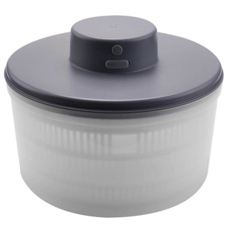 Elektrisk salatslynge - Salat- og grøntsagstørrer, USB-genopladelig, hurtigtørrende salat- og frugtslynge med skål