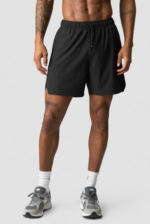 ICANIWILL - Sculpt 2-in-1 Shorts M Black- Shorts - Heren - sportkleding van ICIW
