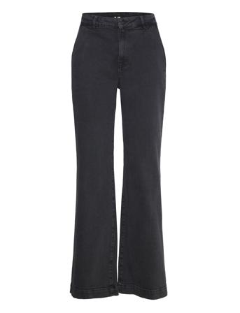 Ivy-Augusta French Jeans Wash Faded Bottoms Jeans Straight-regular Black IVY Copenhagen