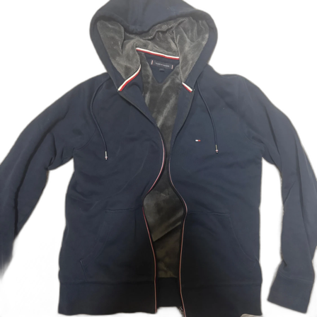 Marinblå hoodie Tommy Hilfiger S