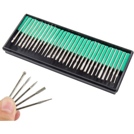 30 st 3mm Skaft Diamantrörelser för Glas, Marmor, Sten DXGHC