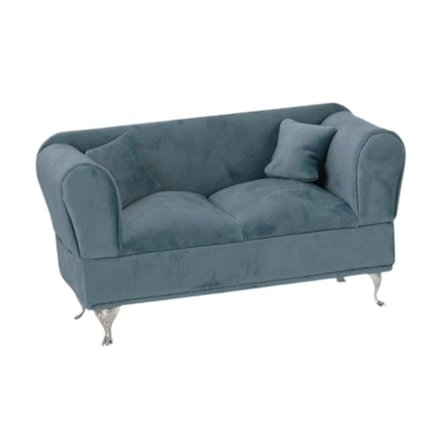 Smyckeskrin 1/6 Dockskåp Docksoffa Leksak Elegant Dammtätt Minnessakslåda Mini Möbel Smyckesdisplayfodral för Brosch Armband