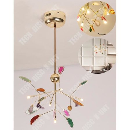 Lustre - TD - 35CM x 60CM - LED - Modernt Design - Gul