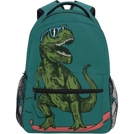 Børns skoletaske rumgalakse stor kapacitet student skoletaske lærredsrygsæk børn voksen ungdomsrygsæk