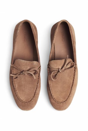 Premium Selection Bow Detail Moccasins - Lave sko - Brun - EU 39