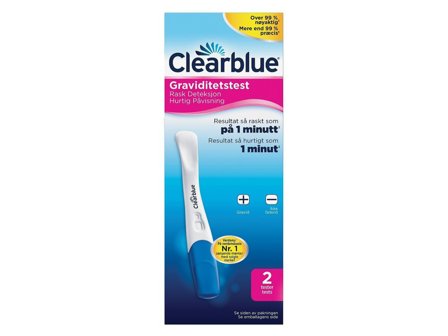 Clearblue Graviditetstest, 2 stk.