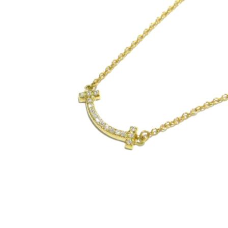 Tiffany & Co. Pre-owned Pre-owned Rosaguld halskaeder Gul, Dame Vintage Smykker, Størrelse: ONE Size