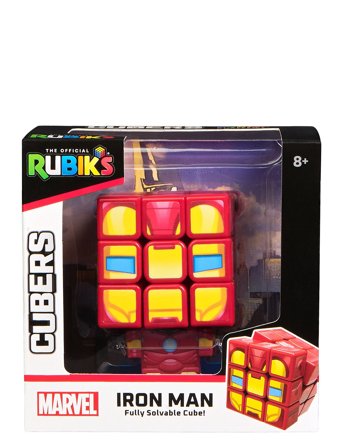 Rubiks Cubers 3X3 - Iron Man Patterned Rubiks