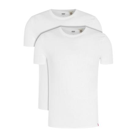 Levi's, T-shirt Wit, Heren, Maat:2XL