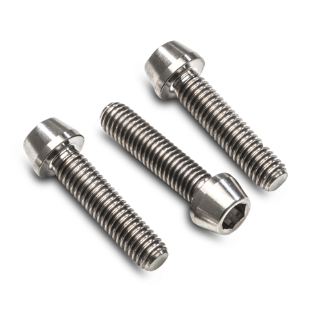 Schraubensatz Kettenradabdeckung Vorne CNC Racing M6x16 Titanium (3-teilig) - Ducati Monster 1200 2017-2021