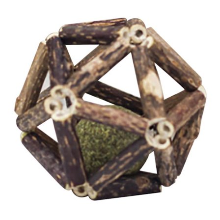 Kattemynte Treball Sølvvinne Pinne Tannsliping Øk Appetitten Kattegodteri Kattemynteball for Katter Kattunge