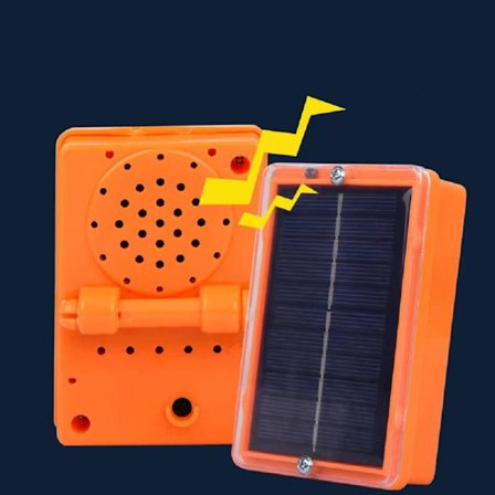 Smart solcelledrevet ultralyd fugleskremsel automatisk enhet