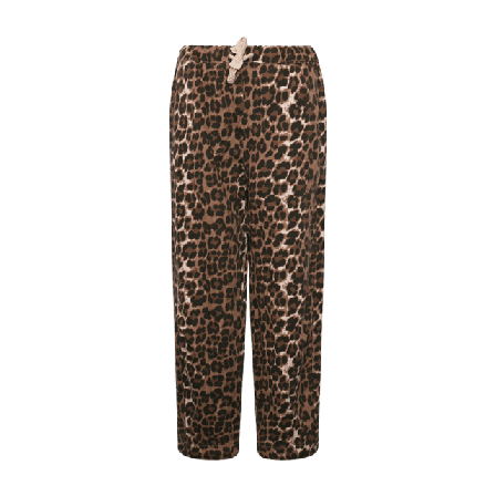 Tiffany Hailey, Pants - Leopard Byxor Dam Brun L-XL