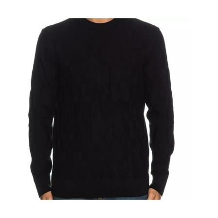 Armani Exchange, Sweatshirt Czarny, Mężczyzna, Rozmiar: L
