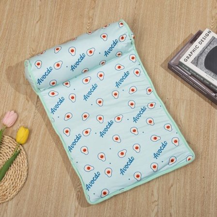 Pet Cool Ice Silk Nest Mat Pet Cooling Mat LIGHT GREEN S