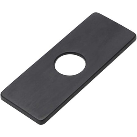 Keittiön pesuallashanan reikälevy kylpyhuoneen hanan altaaseen, harjattu nikkeli, hanan peitelevy, musta