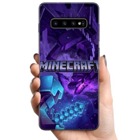 Samsung Galaxy S10 TPU Mobilskal Minecraft