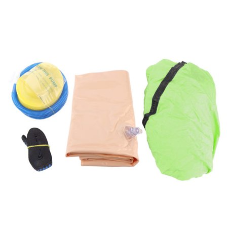 210T skrynklig nylontaft podsvingssäte barn hängande hängmatta stol utomhustillbehör fruktgrön