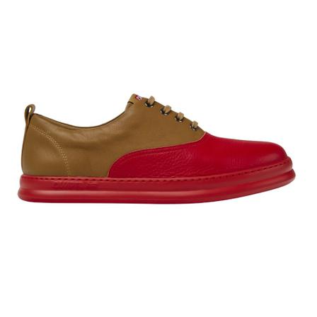 Camper Trainers Runner Four , Rood , Heren , Maat: 42 EU Sneakers