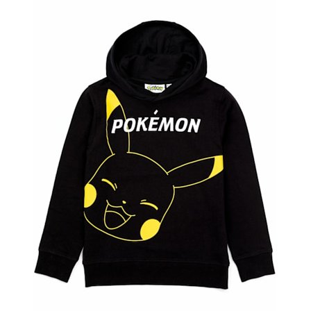 Pokemon Barn/Barn Pikachu Hoodie 5-6 År Svart