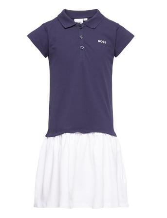 Polo Dress Dresses & Skirts Dresses Casual Dresses Short-sleeved Casual Dresses Monivärinen/Kuvioitu BOSS