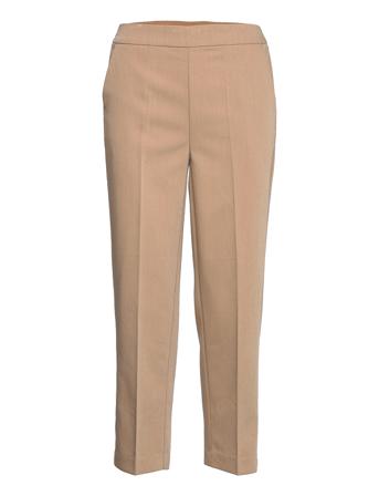 Kasakura Cropped Pants Trousers Suitpants Beige Kaffe