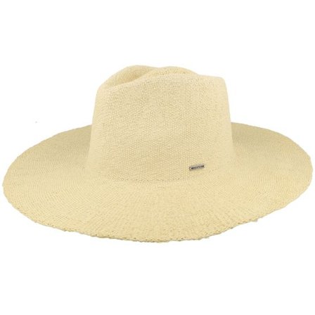 Brixton - Beige fedora Hatt - Pauma Fedora Natural Straw Hat @ Hatstore