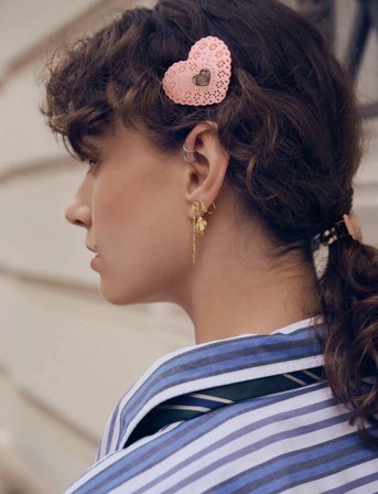 Maanesten Moyo Hairclip Blush - Pink - ONE SIZE