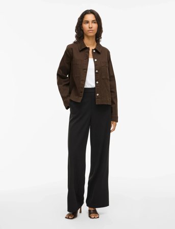 Vila Vichia New L/S Jacket - Brown - 38