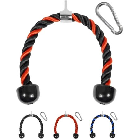 Ojentajalihasten harjoitteluköysi, 70 cm voimaharjoitteluköysi, kuntoilutarvikkeet C