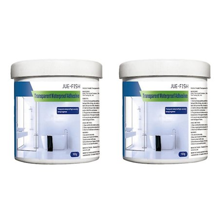 2 stk. Vandtæt Lim Anti-lækage Transparent Tætning Høj Bindingsstyrke Tagreparation
