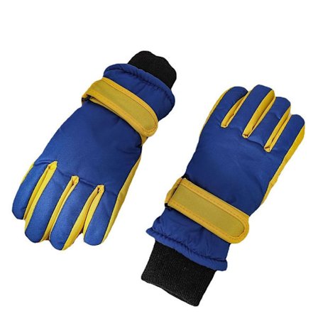 Barn Skidhandskar Långärmade vantar BLÅ - spot sales