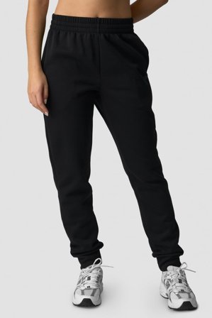 ICANIWILL - Everyday Tapered Sweatpants Black - Hosen - Damen - ICIW