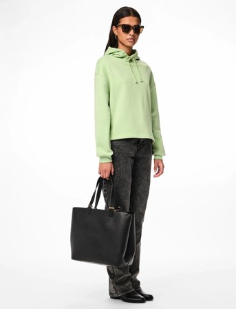 Pieces Pckopa Shopper Noos Pu - Black - ONE SIZE