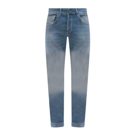 Dondup, Jeans Blauw, Heren, Maat:W31,Cotton