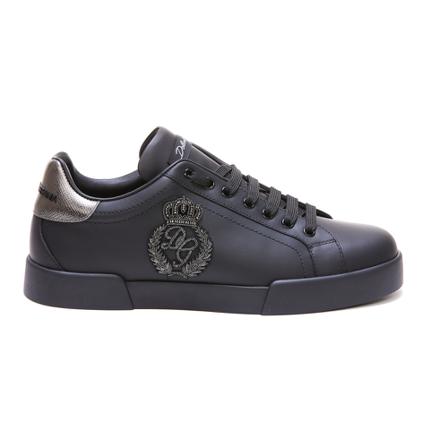 Dolce & Gabbana Sneakers , Zwart , Heren , Maat: 43 1/2 EU
