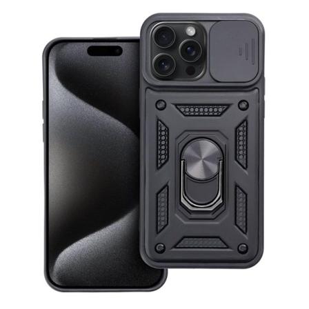 Xiaomi Redmi 12C Mobilcover Ringholder Slide Armor - Sort