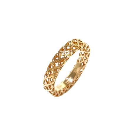 Gucci Vintage Pre-owned Ring , Geel , Dames , Maat: ONE Size
