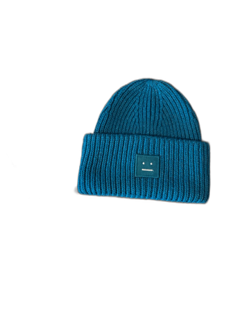 Blå mössa från Acne Studios