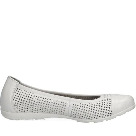 Petrice white nappa casual closed Schoenen , Wit , Dames , Maat: 36 EU