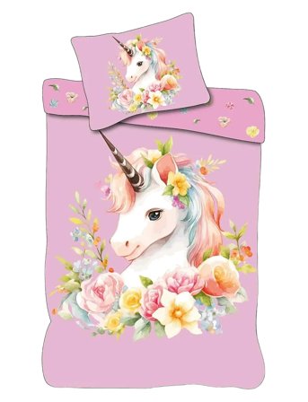 BrandMac Bed Linen Nb 2411 - 140X200, 60X63 Cm - Pink - 140X200.60X63CM