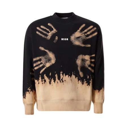 Msgm Sweatshirts Sort, Herre