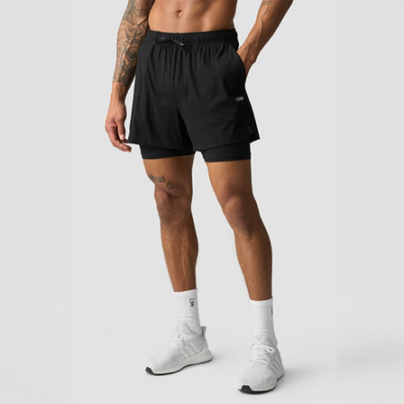 ICANIWILL Ignite Shorts 2-in-1 Svart