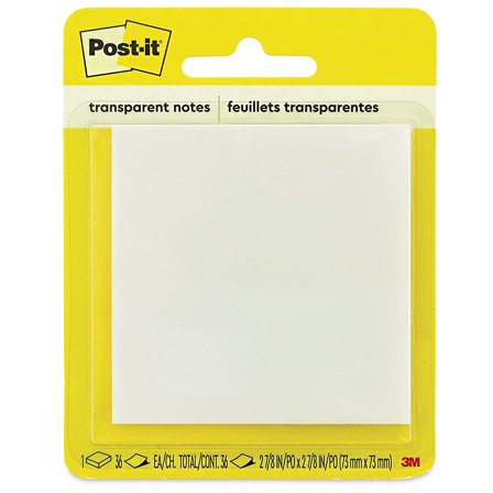 3M Post-it 73x73 Transparent